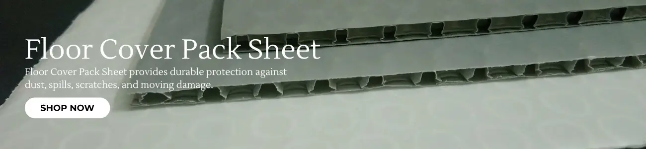 Floor Cover Pack Sheet banner
